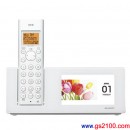 已完售,SHARP JD-4C1CL-W白色:::家用無線電話(彩色4.3吋液晶數位相框主機+1台子機)