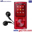 SONY NWZ-E454/R螢炫紅(公司貨):::Network Walkman E系列網路隨身聽(8GB),免運費,刷卡不加價或3期零利率