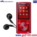 SONY NWZ-E454/R螢炫紅(公司貨):::Network Walkman E系列網路隨身聽(8GB),免運費,刷卡不加價或3期零利率