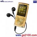 已完售,SONY NWZ-E453/N星燦金(公司貨):::Network Walkman E系列網路隨身聽(4GB)