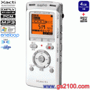 已完售,SANYO ICR-PS401RM(W)::: PCM數位錄音筆 Xacti(內建4GB+micro SD對應)