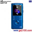已完售,SONY NWZ-E053/L閃耀藍(公司貨):::Network Walkman E系列網路隨身聽(4GB),FM