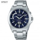 已完售,SEIKO SBTT011(日本國內款)::::SPIRIT星期逆跳大日曆視窗太陽能電波時計(日本電波)