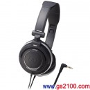 已完售,audio-technica ATH-SJ55/BK黑色:::鐵三角折疊式高傳真立體耳機