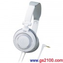 已完售,audio-technica ATH-SJ55/WH白色:::鐵三角折疊式高傳真立體耳機
