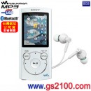 已完售,SONY NWZ-S764/W狂熱白(公司貨):::Walkman S系列,內建藍牙,錄音,FM,網路隨身聽(8GB)