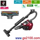 已完售,SHARP EC-AX200-R紅色(日本國內款):::超靜音渦輪式吸塵器,高濃度Plasmacluster Ion搭載7000