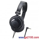 已完售,audio-technica ATH-SJ33/BK黑色:::折疊式高傳真立體耳機,ATHSJ33