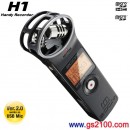 已完售,ZOOM H1/MB(日本國內款):24bit PCM數位錄音機,Handy Recorder,插microSD,Ver.2.1 work as USB Mic,刷卡或3期,H1-MB,H1M