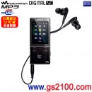 已完售,SONY NWZ-E574/B(公司貨):::Network Walkman E系列降噪數位隨身聽(8GB),附降噪耳機MDR-NC33,NWZE574