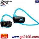 已完售,SONY NWZ-W273S/L水湛藍(公司貨):::Walkman數位隨身聽(4GB),防水等級 IPX5/8,刷卡不加價或3期零利率,免運費,NWZW273S