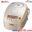 已完售,ZOJIRUSHI NP-BE10-NZ(日本國內款):::日本製,象印壓力IH電子鍋(5.5合炊き),6人份,極め炊き 鉄器コート プラチナ厚釜,免運費,刷卡不加價或3期零利率