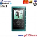 已完售,SONY NW-A35/L藍色(公司貨):::Walkman A系列,藍牙,NFC,Hi-Res音源對應隨身聽,DSD播放,內建16GB,支援micro SDXC,免運費,刷卡或3期零利率