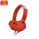 已完售,SONY MDR-XB550AP/R紅色(公司貨):::重低音耳罩式立體聲耳機,EXTRA BASS,內建麥克風手機免持通話,MDRXB550AP