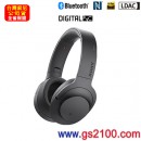 已完售,SONY MDR-100ABN/B石墨黑(公司貨):::支援Hi-Res音源,h.ear on,立體聲頭戴式耳機,NFC藍牙無線,免持通話,MDR100ABN