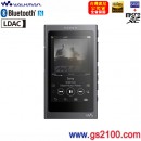 已完售,SONY NW-A47/B灰調黑(公司貨):::Walkman A系列,藍牙,NFC,Hi-Res音源,觸控螢幕,隨身聽,DSD播放,內建64GB,支援micro SDXC