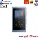 已完售,SONY NW-A45/L月光藍(公司貨):::Walkman A系列,藍牙,NFC,Hi-Res音源,觸控螢幕,隨身聽,DSD播放,內建16GB,支援micro SDXC