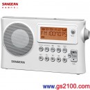 【金響電器】現貨,SANGEAN PR-D14USB(公司貨):::AM/FM二波段USB數位式時鐘收音機,內建喇叭,PRD14USB