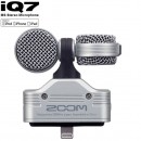 缺貨,ZOOM iQ7(日本國內款):::iPhone 8,7,6,6s,5,5s,5c,iPad,iPod,MS專業立體聲麥克風,Lightning接頭對應,iQ-7