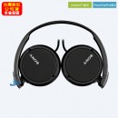 客訂商品,SONY MDR-ZX110AP/B黑色(公司貨):::摺疊耳罩式立體聲耳機,Android,iPhone,Blackberry,內建麥克風,刷卡或3期零利率,免運費,MDRZX110AP