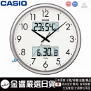 【金響電器】現貨, CASIO ITM-650J-8JF(日本國內款):::溫度濕度顯示指針+數字雙顯電波掛鐘(日本電波接收),時差已修正