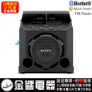 已完售,SONY GTK-PG10(公司貨):::適合室外派對的完美音效,無線藍牙喇叭,FM收音機,GTKPG10