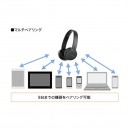 已完售,SONY WH-CH510/B黑色(公司貨):::藍牙5.0,無線藍牙耳罩式耳機,Bluetooth,支援APP,免持通話,WHCH510