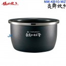 已完售,ZOJIRUSHI NW-KB10-WZ雪白(日本國內款):::2019年最新,日本製,象印壓力IH電子鍋,5.5合炊き,6人份,炎舞炊き,豪炎かまど釜,NWKB10