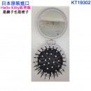 【金響日貨】現貨,Hello Kitty凱蒂貓 KT19302(日本原裝):::COMPACT BRUSH,折疊梳,鏡子,化妝鏡,刷卡或3期,4548387193022