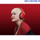 SONY WH-H910N/R紅色(公司貨):::h.ear on 3,Hi-Res,無線藍牙降躁耳罩式耳機,觸控耳罩面板,免持通話,快充,刷卡或3期,WHH910N