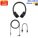 客訂商品,SONY WH-H810/B黑色(公司貨):::支援App,Hi-Res音源,高音質無線藍牙耳罩式耳機,免持通話,刷卡或3期,WHH810