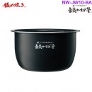已完售,ZOJIRUSHI NW-JW10-BA(日本國內款):::2020年最新,日本製,象印壓力IH電子鍋,5.5合炊き,6人份,極め炊き,鉄,豪炎かまど釜,NWJW10
