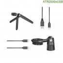 【金響電器】現貨, audio-technica ATR2500xUSB/ATR2500x-USB(公司貨):::心型指向性電容型USB麥克風