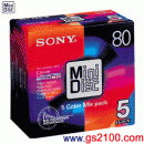 已完售,SONY 5MDW80CRAX:::80分鐘MD專用空白片(五片裝)