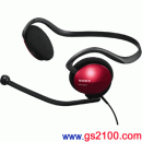 已完售,SONY DR-G240DPV/R紅色(公司貨):::高傳真後掛式立體聲耳機麥克風,DRG240DPV