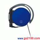 已完售,audio-technica ATH-EQ600/BL藍色:::單邊收線耳掛式立體耳機