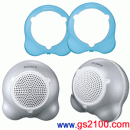 SONY SRS-P11Q/S銀色:::隨身聽/電腦多媒體時尚可換殼喇叭,刷卡不加價或3期零利率(免運費商品)