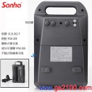 已完售,Sanha JLH-202D-T(公司貨):::山和牌攜帶式無線擴音機,附WM-209腰掛式發射器,領夾麥克風,充電,刷卡不加價或3期零利率,JLH202DT